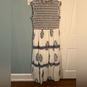 Beautifully handmade maxi dress in India